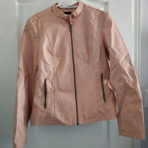 Faux Leather Jacket